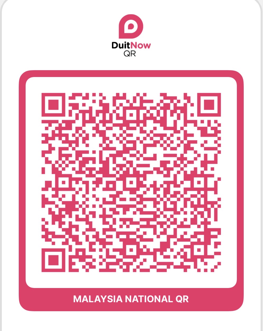Kod DuitNow QR rasmi Vision Intellect Services